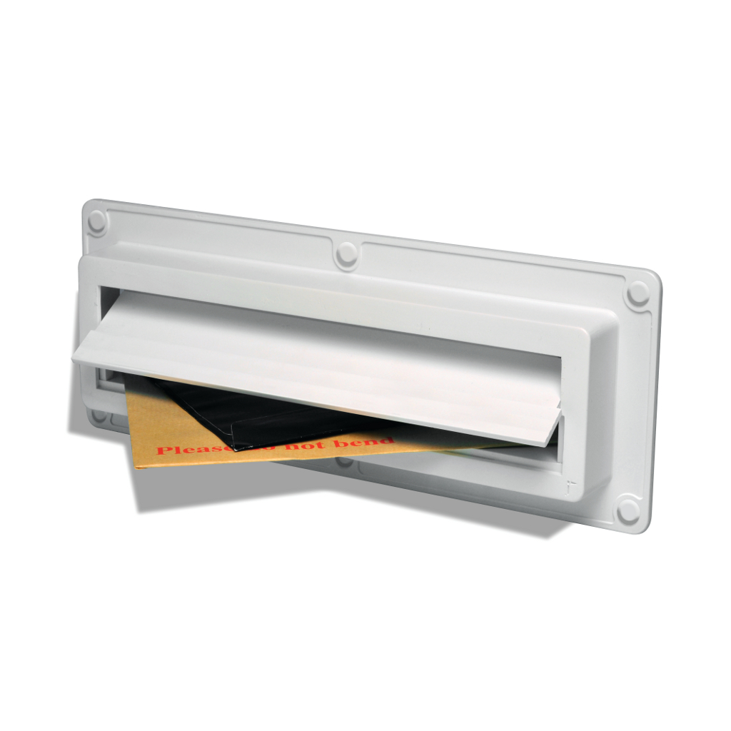 Ecoflap open with letters